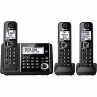 Panasonic KXTGF343B Dect 3-Handset Landline Telephone
