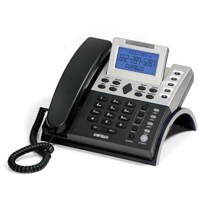Cortelco Business 122000TP227S Standard Phone - Corded - 2 x Phone Line - Speakerphone - Caller ID