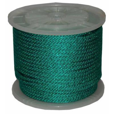 Evans Rope: T.W. Evans Cordage Rope 5/8 in. x 200 ft. Solid Braid Multi-Filament Polypropylene Derby