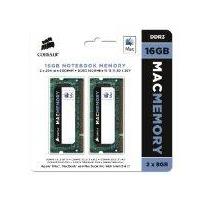 Corsair Mac Memory 16GB (2 x 8GB) Memory Kit PC3-12800 1600MHz DDR3 DIMM (SODIMM)