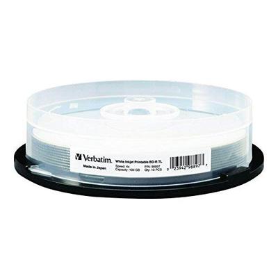 Verbatim 98897 BD-R TL Optical Disc, Transparent