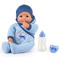 Bayer Design 94683AA Function, Interactive Doll, Hello Baby Boy with Accessories, 46 cm