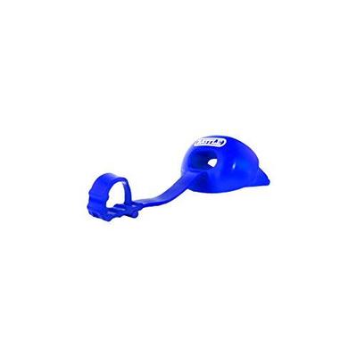 Oxygen Lip Protector Mouthguard with Connected Strap, Royal Blue, 2.5
