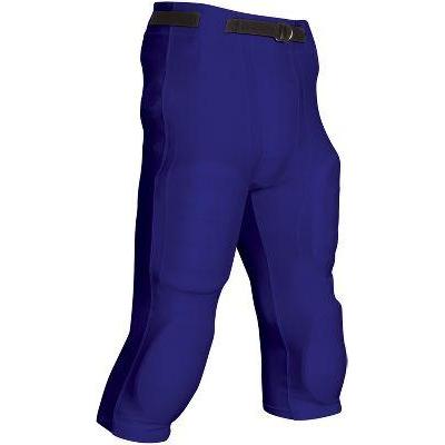 Champro Youth Goal Line Poly Spandex Football Pant , Purple, medium