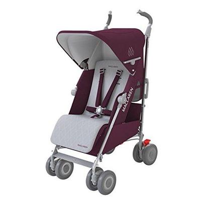 Maclaren Techno XLR Stroller, Plum/Silver