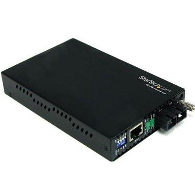 StarTech .com 10/100 Mbps Single Mode Fiber Media Converter with SC 30 km (ET90110SM302)