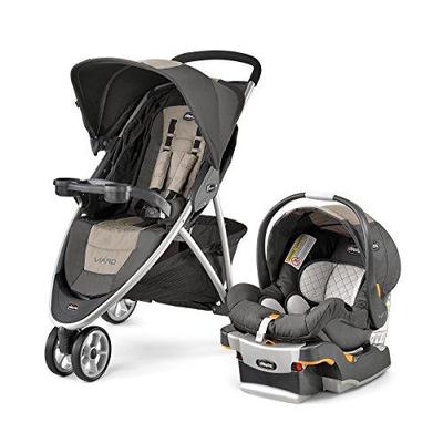 Chicco Viaro Stroller Travel System, Teak