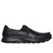 Skechers Men's Work Relaxed Fit: Flex Advantage SR - Bronwood Sneaker | Size 9.0 | Black | Leather/Synthetic/Textile