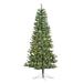 The Holiday Aisle® 7' Green Glenwood Spruce Artificial Christmas Tree w/ 300 Incandescent Clear Light in White | 84 H x 45 W x 14.5 D in | Wayfair