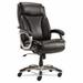 Alera Alera Executive High-Back Leather Chair w/ Cushioning Black