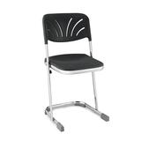 National Public Seating Ergonomic Z Stool with Backrest, 18 Inch H, Model 6618B screenshot. Chairs directory of Office Furniture.