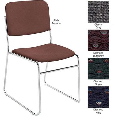 National Public Seating Nps Signature Fabric Stack Chair (pack Of 2)