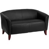 Flash Furniture 111-2-bk-gg Hercules Imperial Series Black Leather Lov screenshot. Chairs directory of Office Furniture.