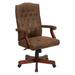 Flash Furniture Bomber Brown Classic Executive Office Chair