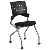 Flash Furniture Galaxy Mobile Nesting Chair with Black Fabric Seat, WL-A224V-GG screenshot. Chairs directory of Office Furniture.