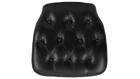 Flash Furniture Hard Black Tufted Vinyl Chiavari Chair Cushion, SZ-TUFT-BLACK-GG