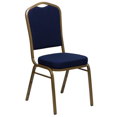 Flash Furniture Hercules Series Crown Back Stacking Upholstered Banquet Chair