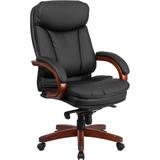 Flash Furniture High Back Black Leather Executive Swivel Office Chair with Synchro-Tilt Mechanism an screenshot. Chairs directory of Office Furniture.