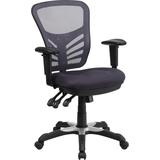 Flash Furniture Mid-Back Dark Gray Mesh Swivel Task Chair with Triple Paddle Control, HL-0001-DK-GY- screenshot. Chairs directory of Office Furniture.