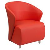 Flash Furniture Red Leather Reception Chair, ZB-6-GG screenshot. Chairs directory of Office Furniture.