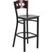 Flash Furniture Xu-dg-60516-wal-bar-mtl-gg Hercules Series Black Decor