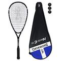 Browning NanoTec Ti 130 Squash Racket + Pack of Dunlop Squash Balls
