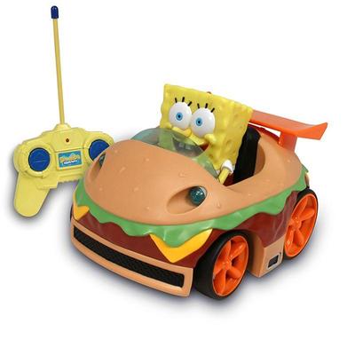 Nickelodeon Remote Control Spongebob Hamburger Racer: RC Full Function With Lights