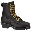 Work America Men's 8" Steel Toe - 12 Black Boot D