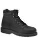 Work America Men's 6" Brawny Leather Work - 12 Black Boot E3