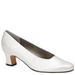 Mark Lemp Classics Women's Vicki Pump - 6 White Pump A2