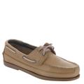 Life Outdoors Men's Two-Eyelet Boat Shoe - 8.5 Brown Slip On E5