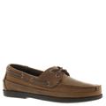 Life Outdoors Men's Two-Eyelet Boat Shoe - 11.5 Tan Slip On E3