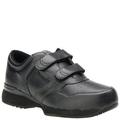 Propet Lifewalker Strap Walking Shoe - Mens 11 Black Walking D