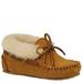 Minnetonka Girls' Charley Bootie - 12 Toddler Brown Slipper Medium