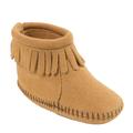 Minnetonka Back Flap - 3 Infant Brown Boot Medium