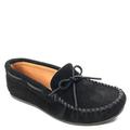 Minnetonka Classic Moc - Mens 8.5 Black Slip On Medium