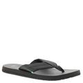 Sanuk Beer Cozy 2 - Mens 12 Black Sandal Medium