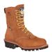 Georgia Boot Logger 8" Insul St Toe GoreTex - Mens 9.5 Tan Boot Medium