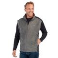 Columbia Men's Steens Mountain Vest (Size XL) Grill/Black, Polyester