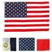 4x6 FT USA American Flag United States Polyester Banner US Pennant New Old Glory