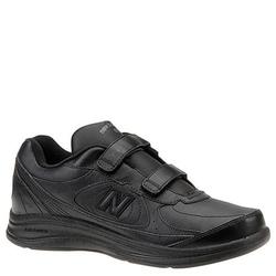 New Balance Men's MW577 Hook and Loop Walking Shoe - 7 Black Walking D