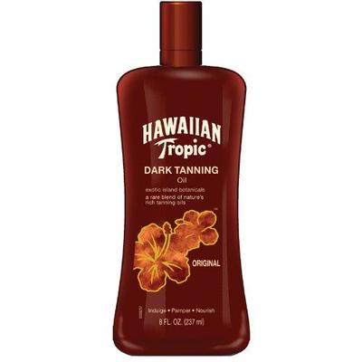 Hawaiian Tropic Dark Tanning Sun Care Moisturizing Oil - 8 Ounce