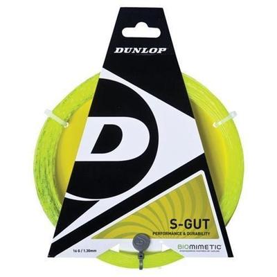Dunlop SGut Biomimetic 16G Yellow Tennis String