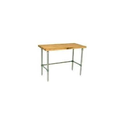 John Boos SCT002-O Work Table, 1-1/2 in. Maple Table Top Only, 48 in. W x 24 in. D x 1-1/2 in. H