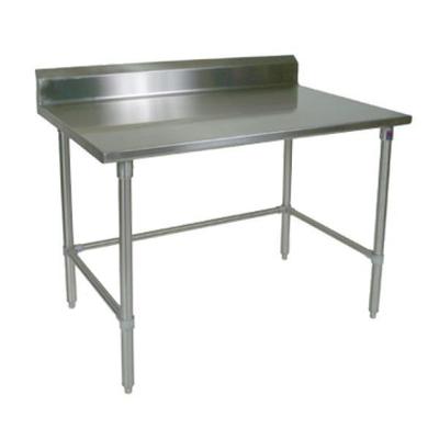 John Boos ST4R5-3048SBK 14-Gauge Stainless Steel-Top Work Table