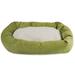 Majestic Pet Products Villa Sherpa Bolster Metal in Green | 9 H x 29 W x 40 D in | Wayfair 78899554458