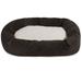 Majestic Pet Products Villa Sherpa Bolster Metal in Red | 7 H x 23 W x 32 D in | Wayfair 78899554254