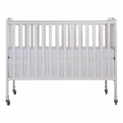 Dream On Me Folding Full Size Convenience Crib - White