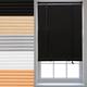 FURNISHED PVC Venetian Window Blinds Made to Measure Home Office Blind New - Black 150cm x 150cm