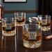 Home Wet Bar Fairbanks 12 oz. Whiskey Glass Glass | 3.75 H x 3.5 W in | Wayfair 4774A
